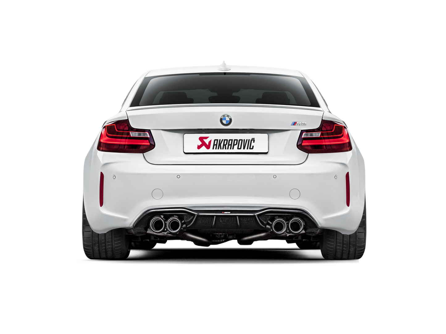 Rear Carbon Fiber Diffuser - High Gloss for  BMW  M2 (F87)  2017